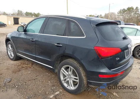 2017 Audi Q5 2.0T Premium from USA, damaged, VIN WA1L2AFP0HA062239